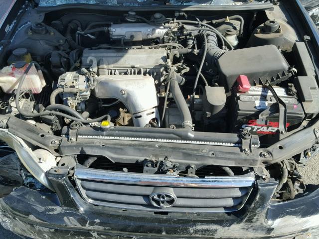 4T1BG22K51U083350 - 2001 TOYOTA CAMRY CE BLACK photo 7