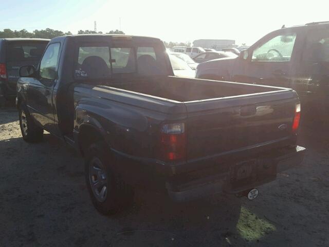 1FTYR10D53PA49143 - 2003 FORD RANGER GREEN photo 3