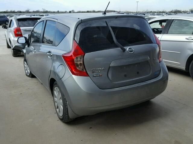 3N1CE2CP7EL383029 - 2014 NISSAN VERSA NOTE SILVER photo 3