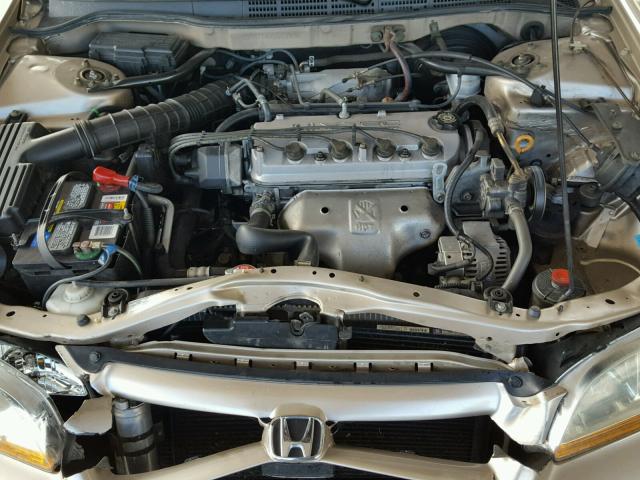 1HGCG56401A061460 - 2001 HONDA ACCORD LX GOLD photo 7