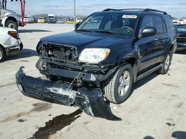 JTEZU14R268053945 - 2006 TOYOTA 4RUNNER SR BLACK photo 2