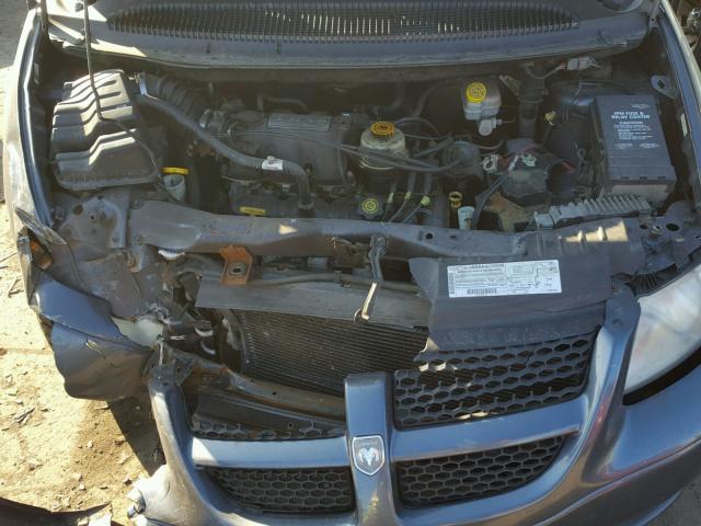 2B4GP44R82R691763 - 2002 DODGE GRAND CARA GRAY photo 7