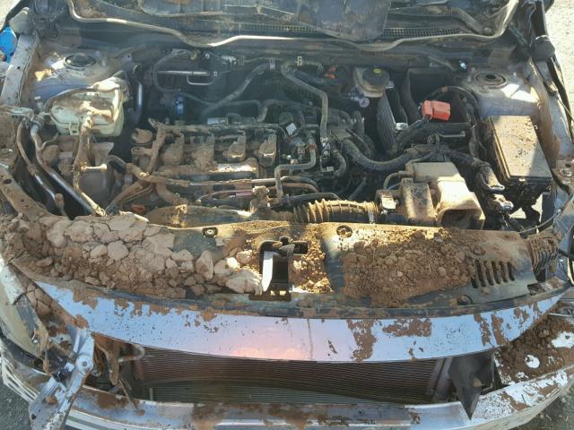 2HGFC1F35GH650376 - 2016 HONDA CIVIC EX SILVER photo 7