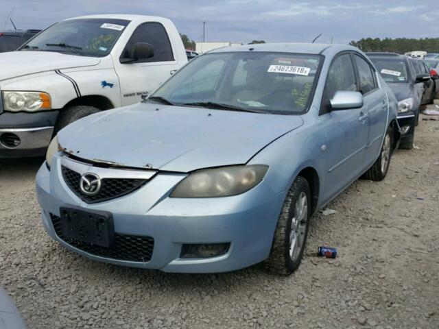 JM1BK32FX71615648 - 2007 MAZDA 3 I BLUE photo 2