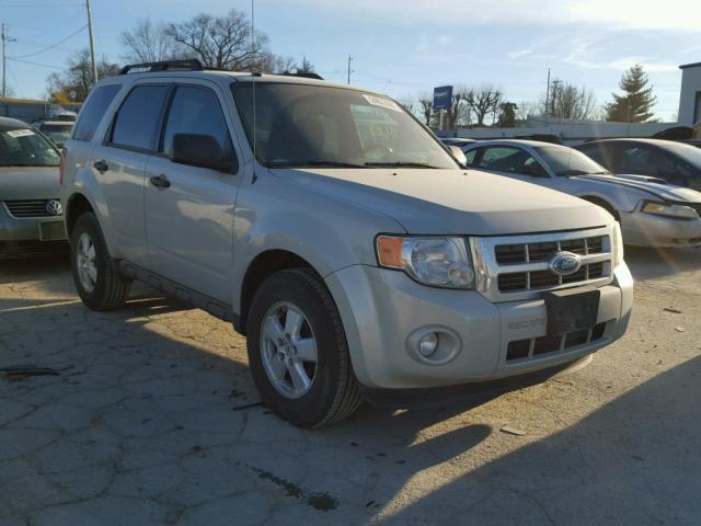 1FMCU03G89KD11456 - 2009 FORD ESCAPE XLT CREAM photo 1