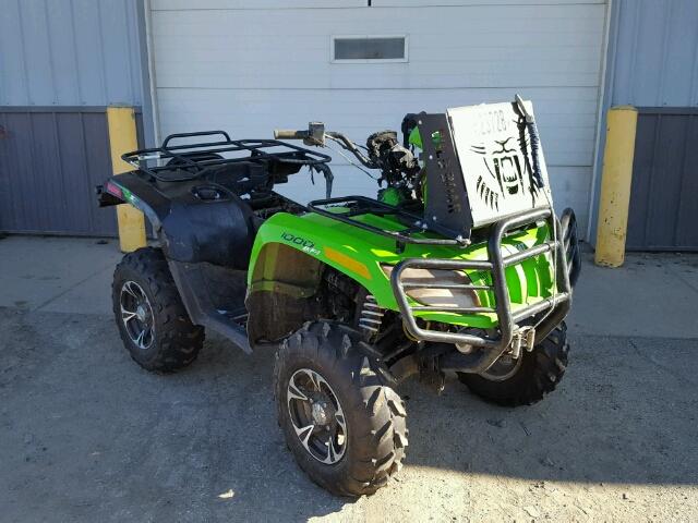 4UF14ATV8ET212360 - 2014 ARCTIC CAT 4WHEELER GREEN photo 1