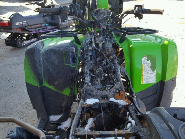 4UF14ATV8ET212360 - 2014 ARCTIC CAT 4WHEELER Կանաչ լուսանկար 10