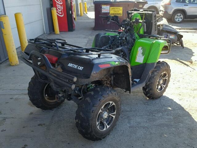 4UF14ATV8ET212360 - 2014 ARCTIC CAT 4WHEELER Կանաչ լուսանկար 4