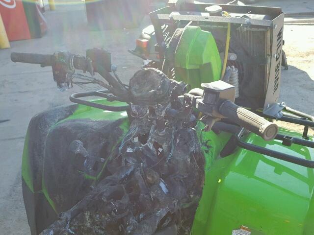 4UF14ATV8ET212360 - 2014 ARCTIC CAT 4WHEELER Կանաչ լուսանկար 5