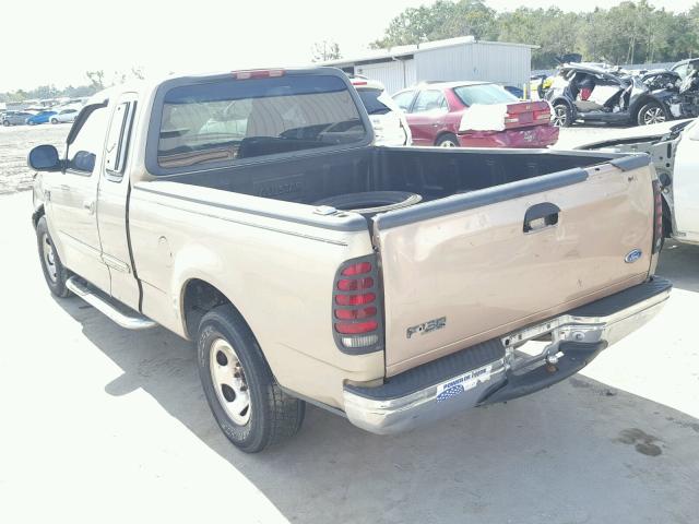 1FTRX17W9XNB02347 - 1999 FORD F150 GOLD photo 3