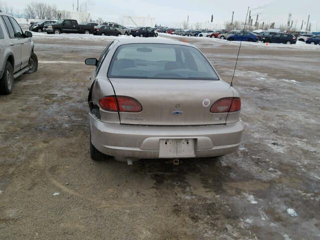 1G1JC524627448139 - 2002 CHEVROLET CAVALIER B BEIGE photo 9