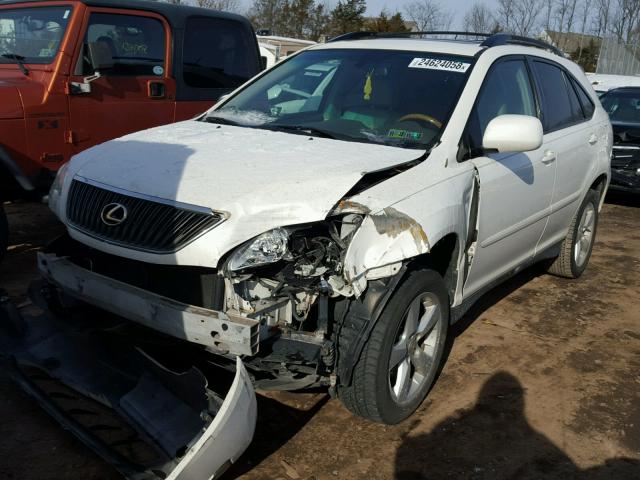 2T2HA31U94C015056 - 2004 LEXUS RX 330 WHITE photo 2