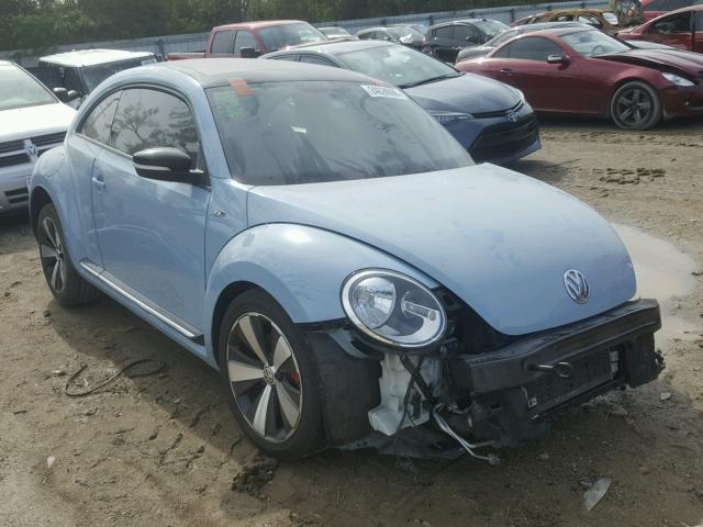 3VWVT7ATXFM623935 - 2015 VOLKSWAGEN BEETLE R-L BLUE photo 1