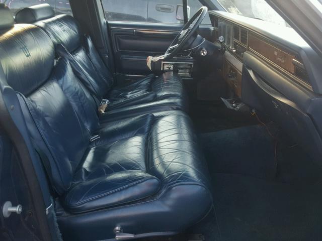 1LNBP96F7FY724665 - 1985 LINCOLN TOWN CAR BLUE photo 5