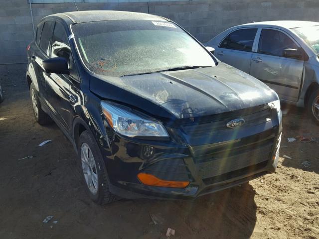 1FMCU0F78DUD54218 - 2013 FORD ESCAPE S BLACK photo 1