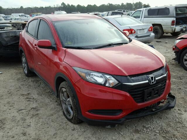 3CZRU5H34HG701732 - 2017 HONDA HR-V LX RED photo 1