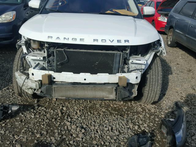 SALVV2BG9CH623662 - 2012 LAND ROVER RANGE ROVE WHITE photo 9