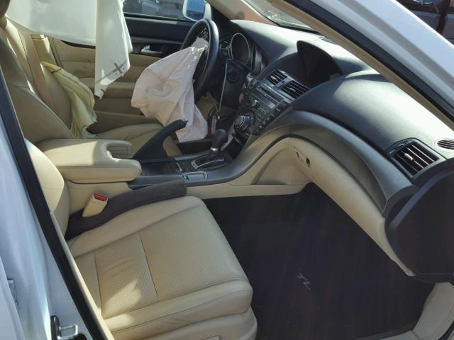 19UUA8F52EA000259 - 2014 ACURA TL TECH WHITE photo 5