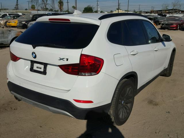 WBAVM1C56EVW54452 - 2014 BMW X1 SDRIVE2 WHITE photo 4
