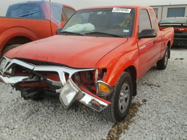 5TEVL52N63Z286685 - 2003 TOYOTA TACOMA XTR RED photo 2