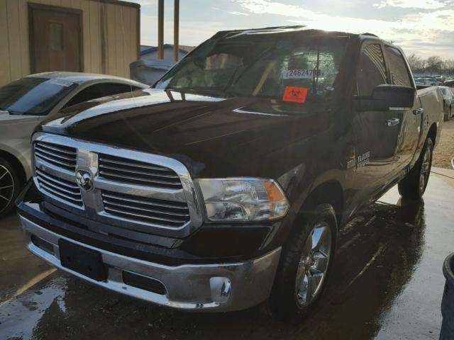 1C6RR6LT0ES223454 - 2014 RAM 1500 SLT BLACK photo 2