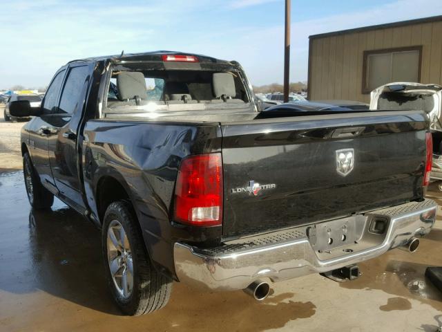 1C6RR6LT0ES223454 - 2014 RAM 1500 SLT BLACK photo 3