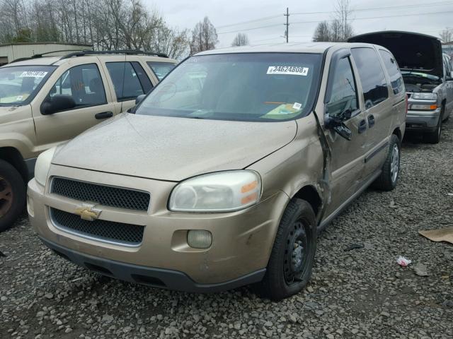 1GNDV23L66D100293 - 2006 CHEVROLET UPLANDER L 金色 照片 2