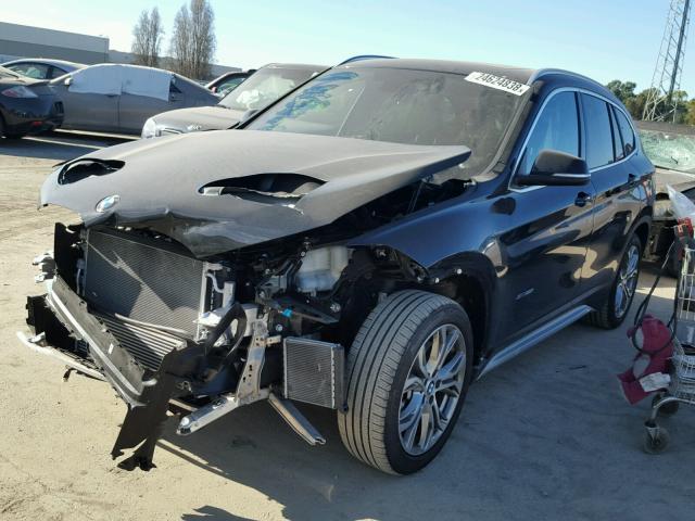 WBXHT3C34H5F78138 - 2017 BMW X1 XDRIVE2 BLACK photo 2