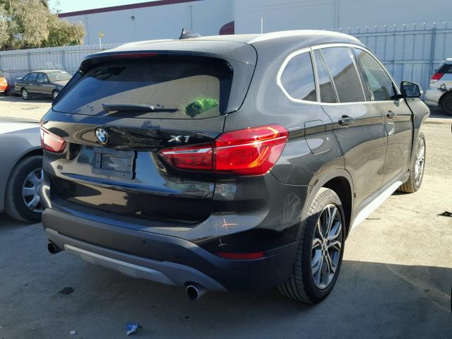 WBXHT3C34H5F78138 - 2017 BMW X1 XDRIVE2 BLACK photo 4