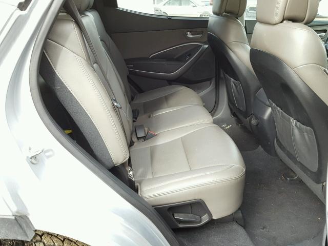 5XYZUDLB7FG265548 - 2015 HYUNDAI SANTA FE S SILVER photo 6