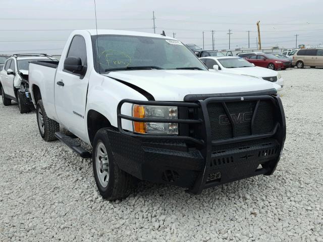 1GTEC14C79Z213057 - 2009 GMC SIERRA C15 WHITE photo 1