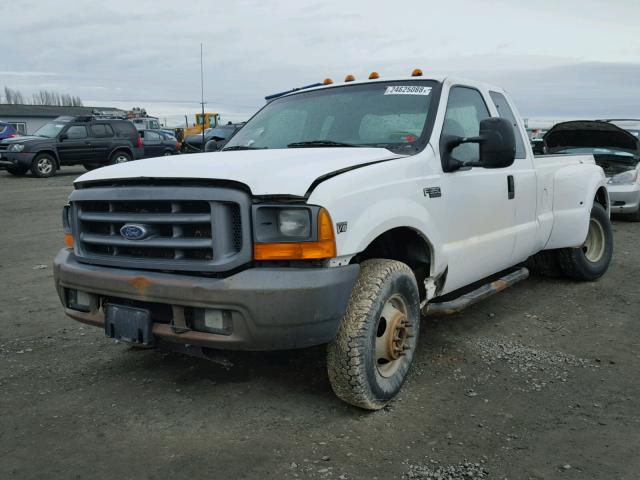 1FTWX32F4XEB95400 - 1999 FORD F350 SUPER WHITE photo 2