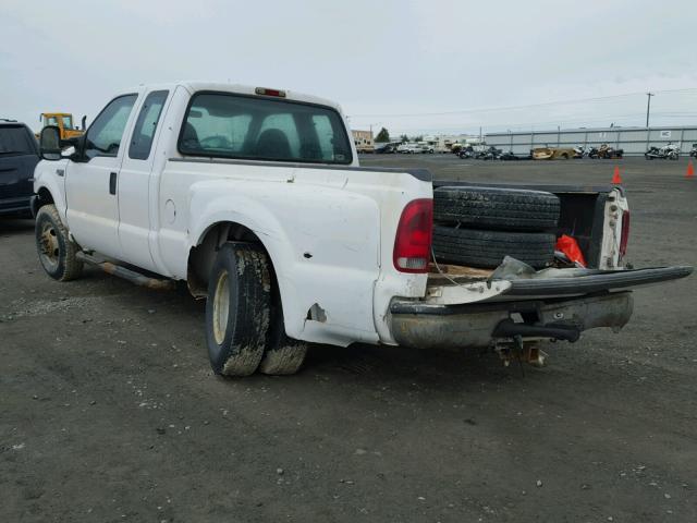 1FTWX32F4XEB95400 - 1999 FORD F350 SUPER WHITE photo 3