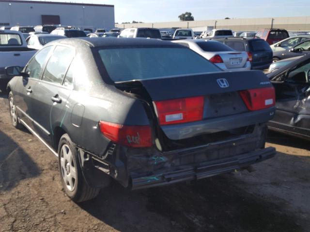 1HGCM564X5A076787 - 2005 HONDA ACCORD LX GRAY photo 3