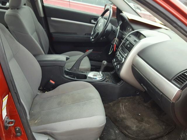 4A3AB56F58E012311 - 2008 MITSUBISHI GALANT ES RED photo 5