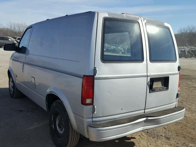 1GCDM15Z0NB165609 - 1992 CHEVROLET ASTRO GRAY photo 3