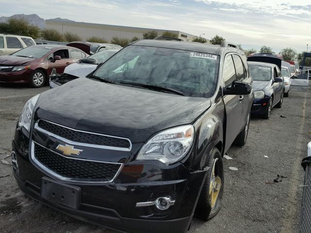 2GNALCEK9E6364303 - 2014 CHEVROLET EQUINOX LT BLACK photo 2