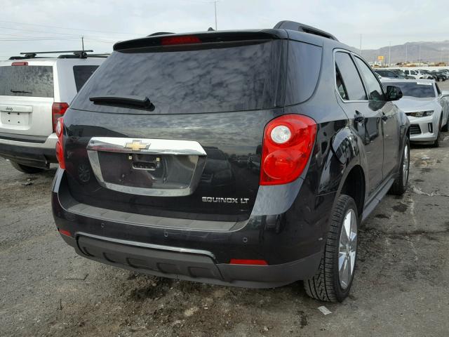 2GNALCEK9E6364303 - 2014 CHEVROLET EQUINOX LT BLACK photo 4