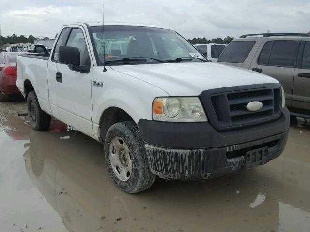 1FTRF12247NA68552 - 2007 FORD F150 WHITE photo 1