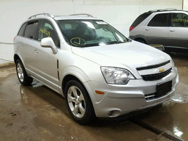 3GNFL4EKXDS529626 - 2013 CHEVROLET CAPTIVA LT SILVER photo 1