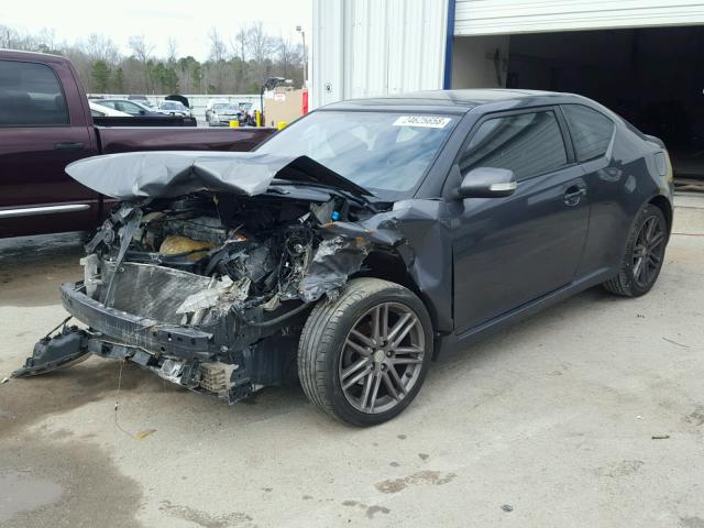 JTKJF5C7XC3037402 - 2012 TOYOTA SCION TC GRAY photo 2