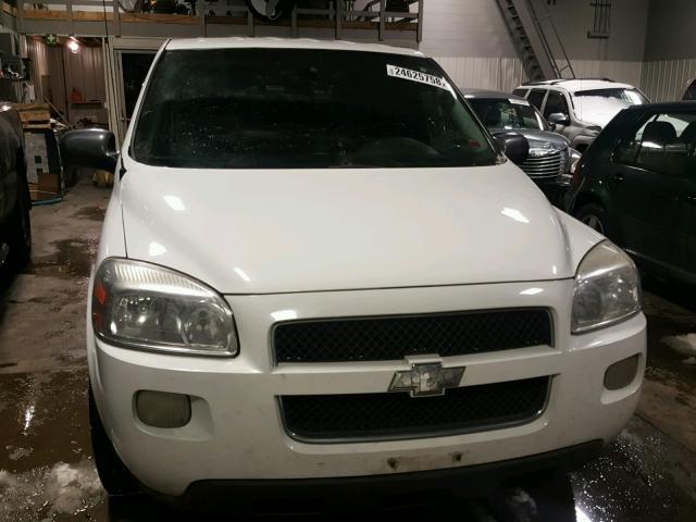 1GNDV23148D201396 - 2008 CHEVROLET UPLANDER L WHITE photo 9