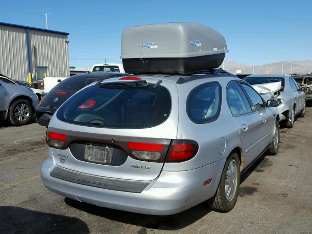 1MEHM59S21A646840 - 2001 MERCURY SABLE LS P SILVER photo 4