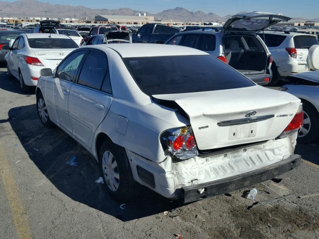 4T1BE32K16U663505 - 2006 TOYOTA CAMRY LE WHITE photo 3