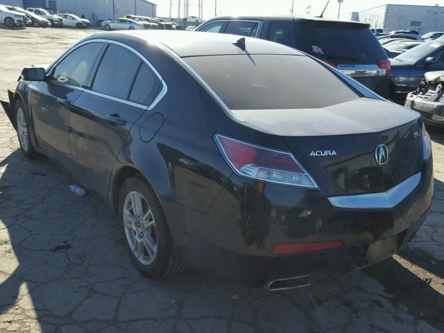 19UUA86249A001098 - 2009 ACURA TL BLACK photo 3