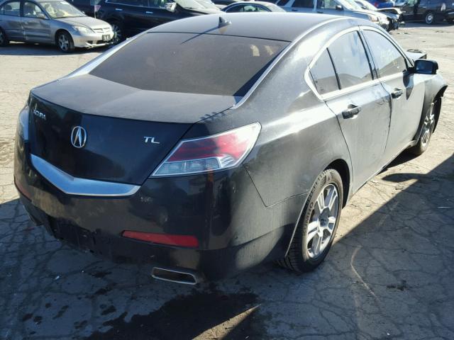 19UUA86249A001098 - 2009 ACURA TL BLACK photo 4