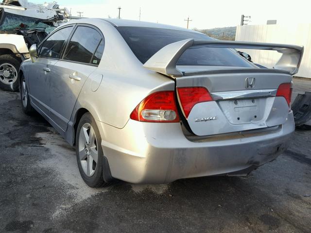 2HGFA16699H361231 - 2009 HONDA CIVIC SILVER photo 3