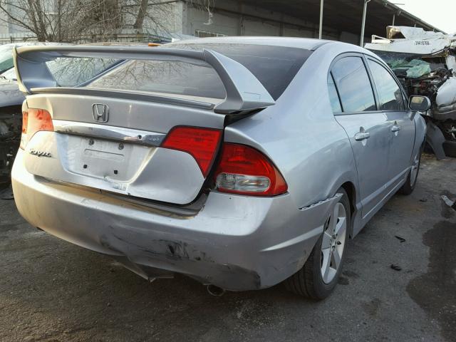 2HGFA16699H361231 - 2009 HONDA CIVIC SILVER photo 4