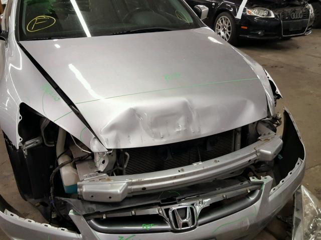 1HGCM56877A035250 - 2007 HONDA ACCORD EX SILVER photo 9