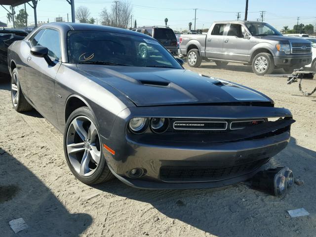 2C3CDZATXFH710644 - 2015 DODGE CHALLENGER GRAY photo 1